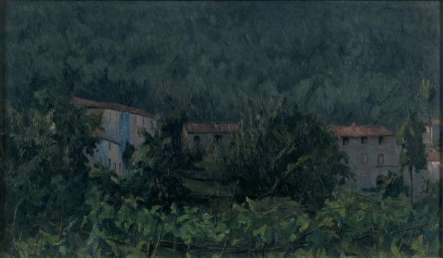 1919-1920 circa - Fra gli ulivi